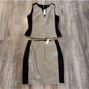 🏷️ NWT WHBM Shell Top & Pencil Skirt Set